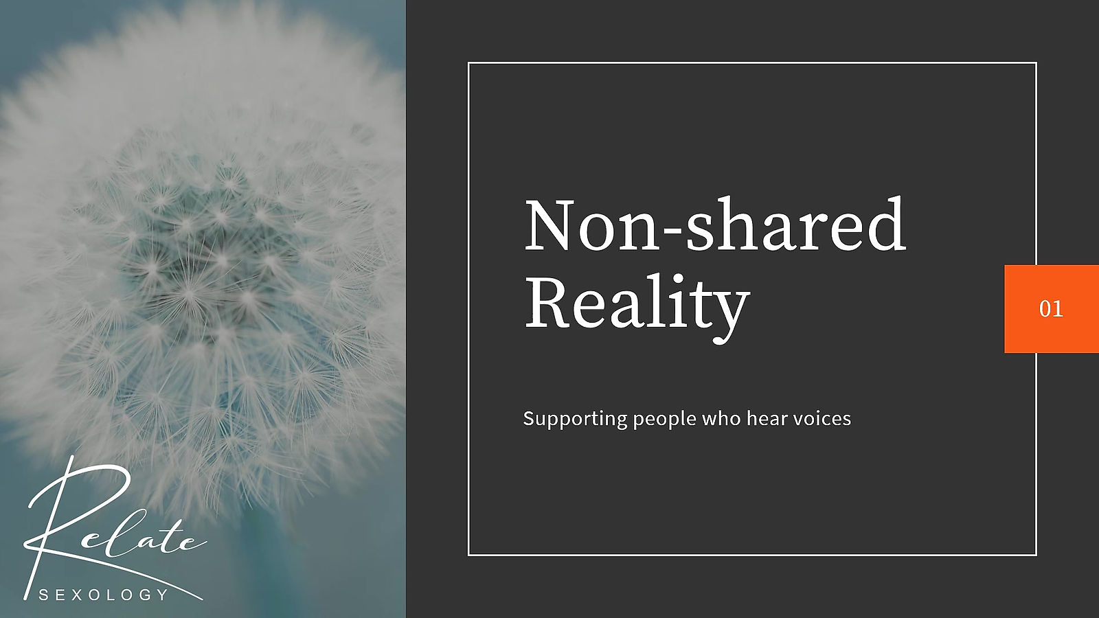 Non-shared reality